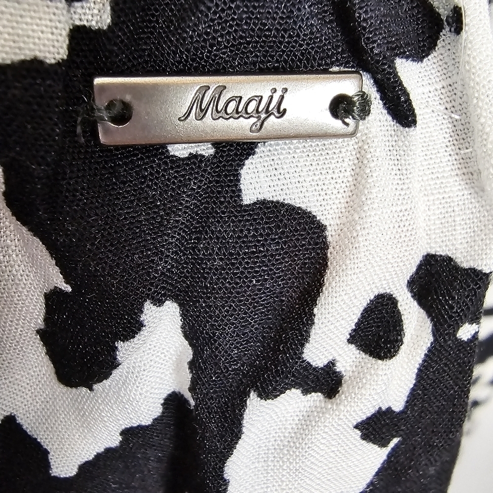 MAAJI spot Isadora dress size Large black & white mini dress NWOT - Picture 5 of 8